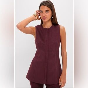 Tuckernuck Sleeveless Plum Rhonda Tunic